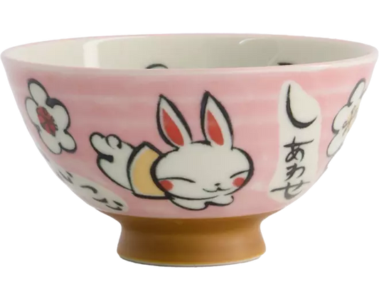 TOKYO DESIGN STUDIO Kawaii Schüssel, Reishase Rosa (300ml)