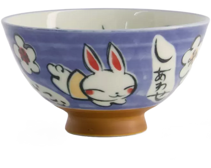 TOKYO DESIGN STUDIO Kawaii Schüssel, Reishase Blau (300 ml)