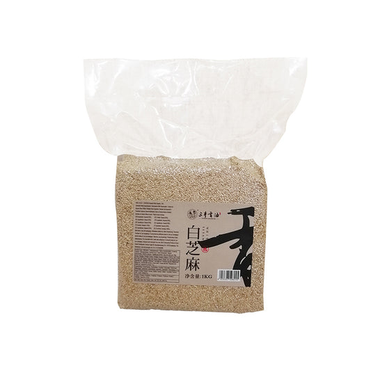 SANFENG Gerösteter weißer Sesam 1kg - Panda-Panda Asia Shop by JEN