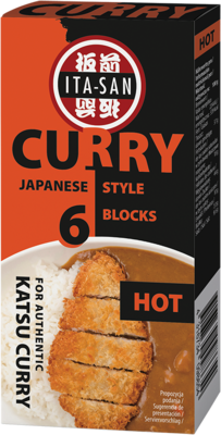 ITA-SAN Curry, japanische Art, scharf 100g