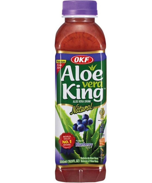 OKF Aloe Vera Getränk Blaubeere 500ml - Panda-Panda Asia Shop by JEN
