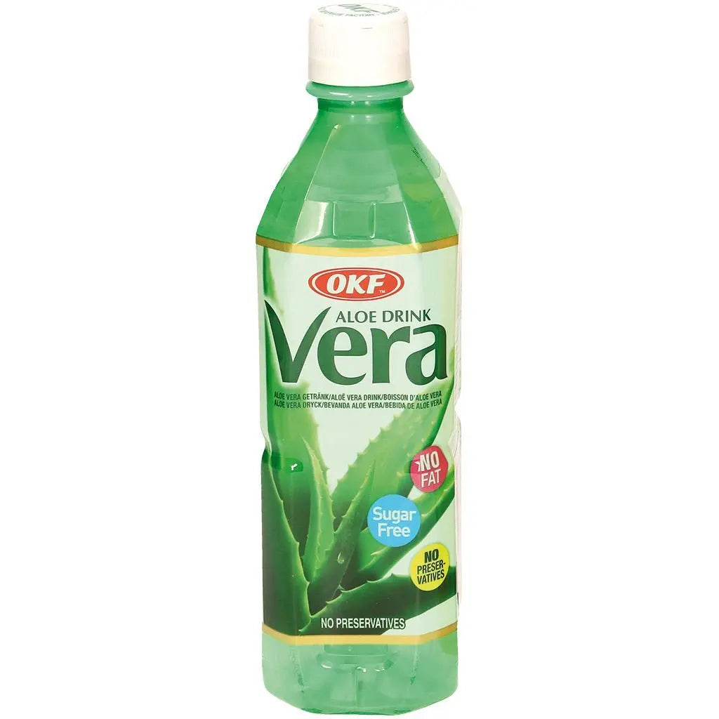 OKF Aloe Vera Getränk ohne Zucker 500ml - Panda-Panda Asia Shop by JEN