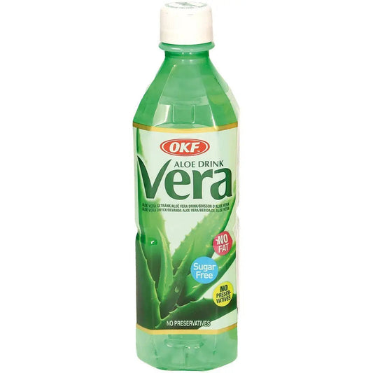 OKF Aloe Vera Getränk ohne Zucker 500ml - Panda-Panda Asia Shop by JEN