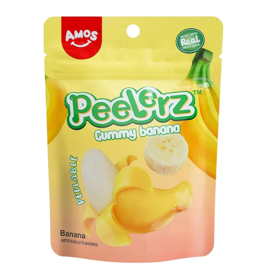 AMOS Peelerz Gummi-Bannane 65g