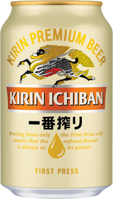 KIRIN ICHIBAN Bier, 5% vol, (11 Grad Plato) 330ml - Panda-Panda Asia Shop by JEN