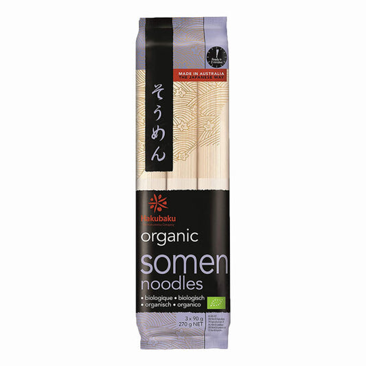 HAKUBAKU Bio Somen Nudeln 270g - Panda-Panda Asia Shop by JEN