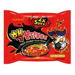 SAMYANG Buldak - Instant Nudeln Extra Scharfes Huhn (2x Spicy) 140g - Panda-Panda Asia Shop by JEN