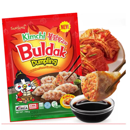 SAMYANG Buldak Gyoza Kimchi 0.7kg - Panda-Panda Asia Shop by JEN