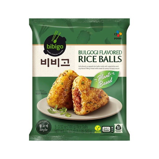 BIBIGO Bulgogi Jumeokbap (Reiskugel mit Bulgogigeschmack) 500g - Panda-Panda Asia Shop by JEN