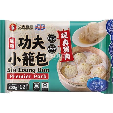 KUNG FU FOOD Bun Schweinefleisch Siu Loong 300g - Panda-Panda Asia Shop by JEN