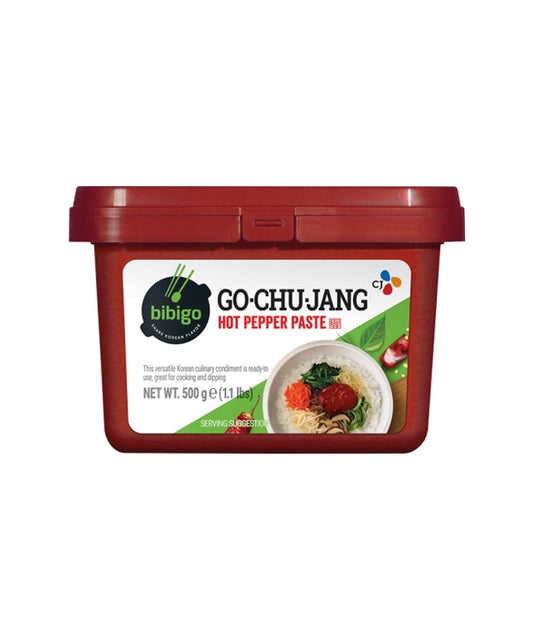 BIBIGO Chilipaste Rot Scharf Gochujang 500g - Panda-Panda Asia Shop by JEN