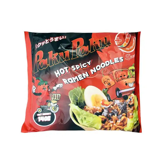 PAKUPAKU PakuPaku Inst Noodle Lovely Spicy 140g - Panda-Panda Asia Shop by JEN