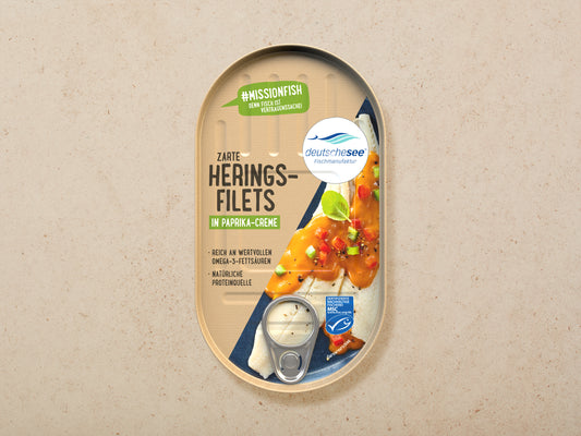 DEUTSCHE SEE Heringsfilets in Paprikacreme 200g - Panda-Panda Asia Shop by JEN