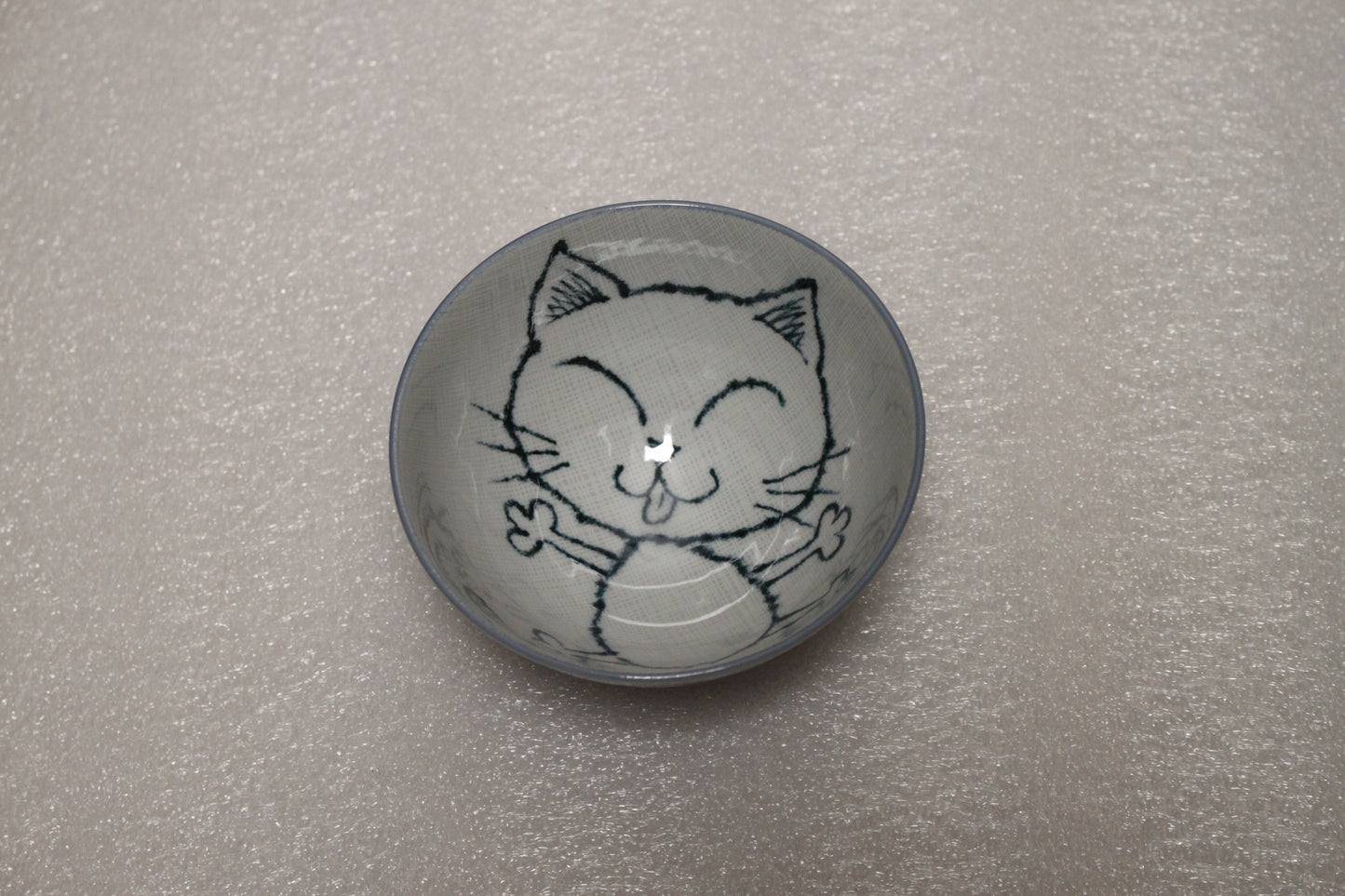 TOKYO DESIGN STUDIO Kawaii Schüssel, Reiskatze Blau (300 ml)