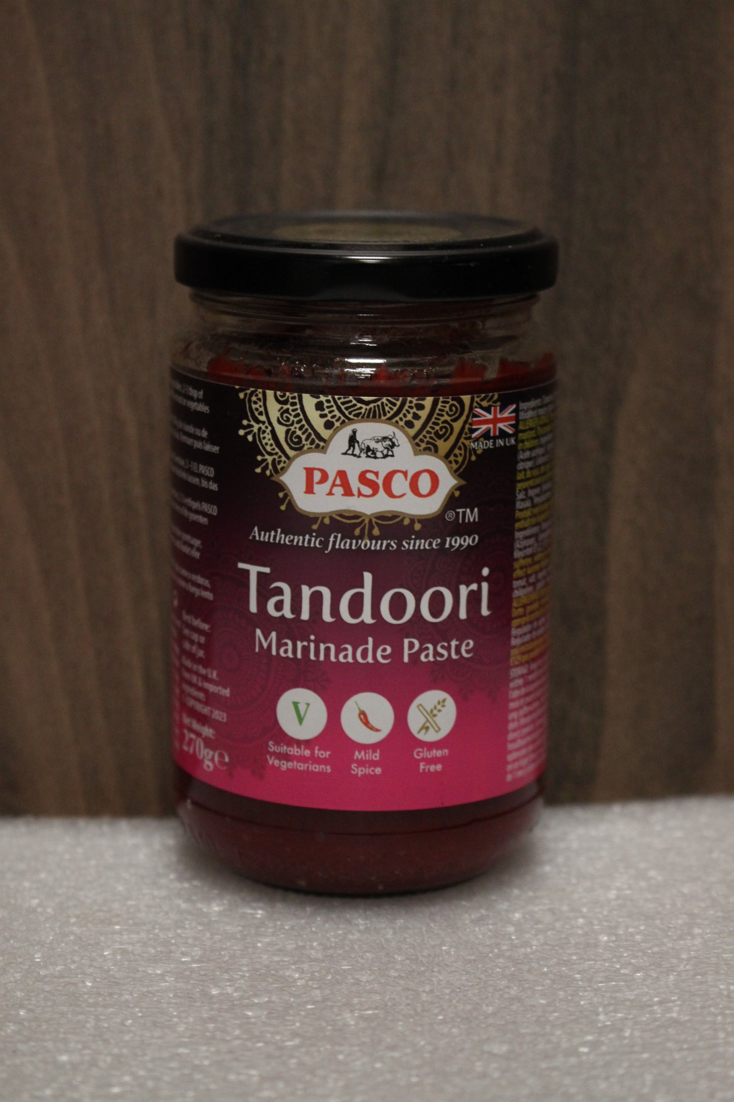 PASCO Tandoori Würzpaste 270g