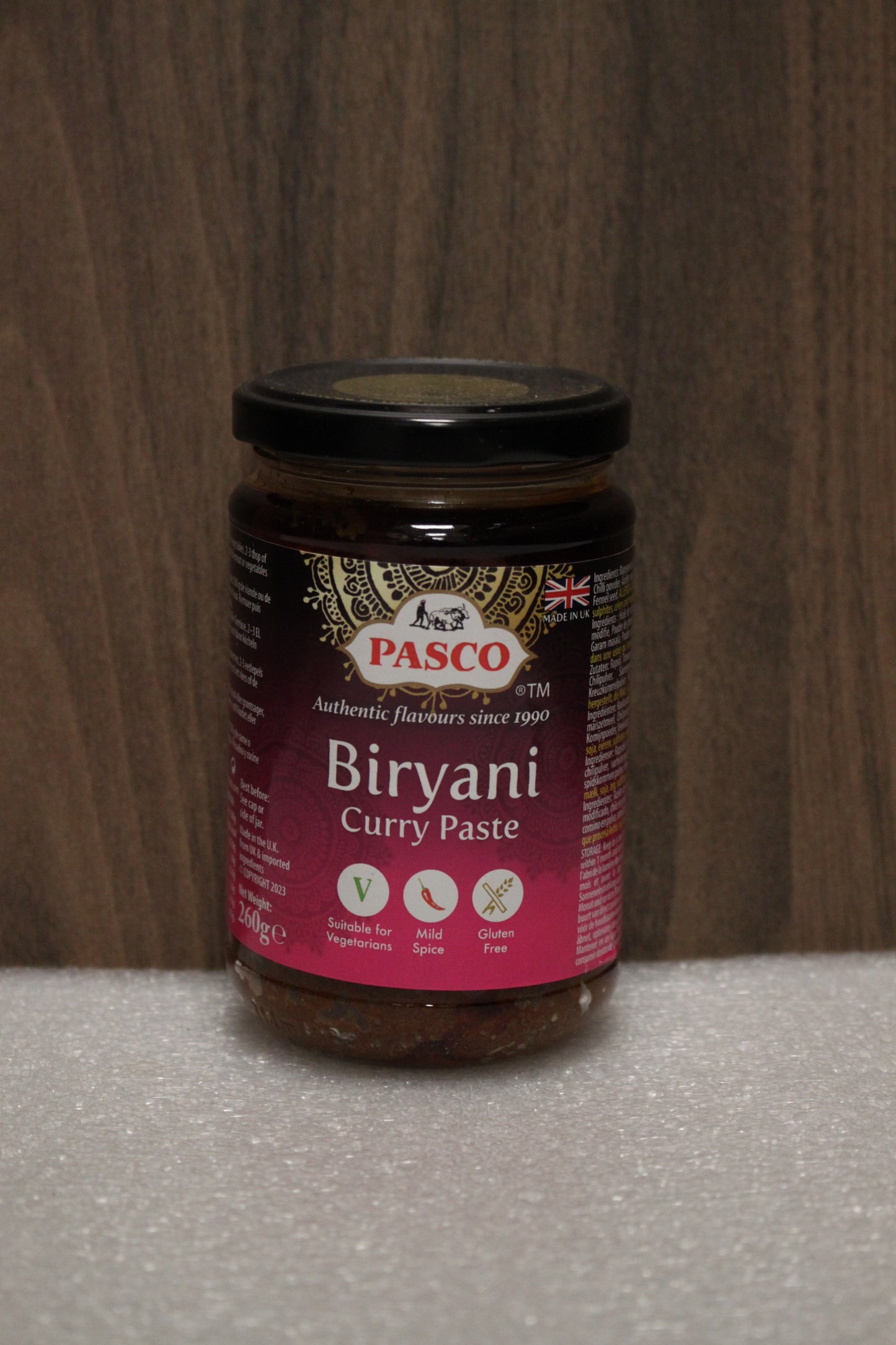 PASCO Biryani Würzpaste 260g