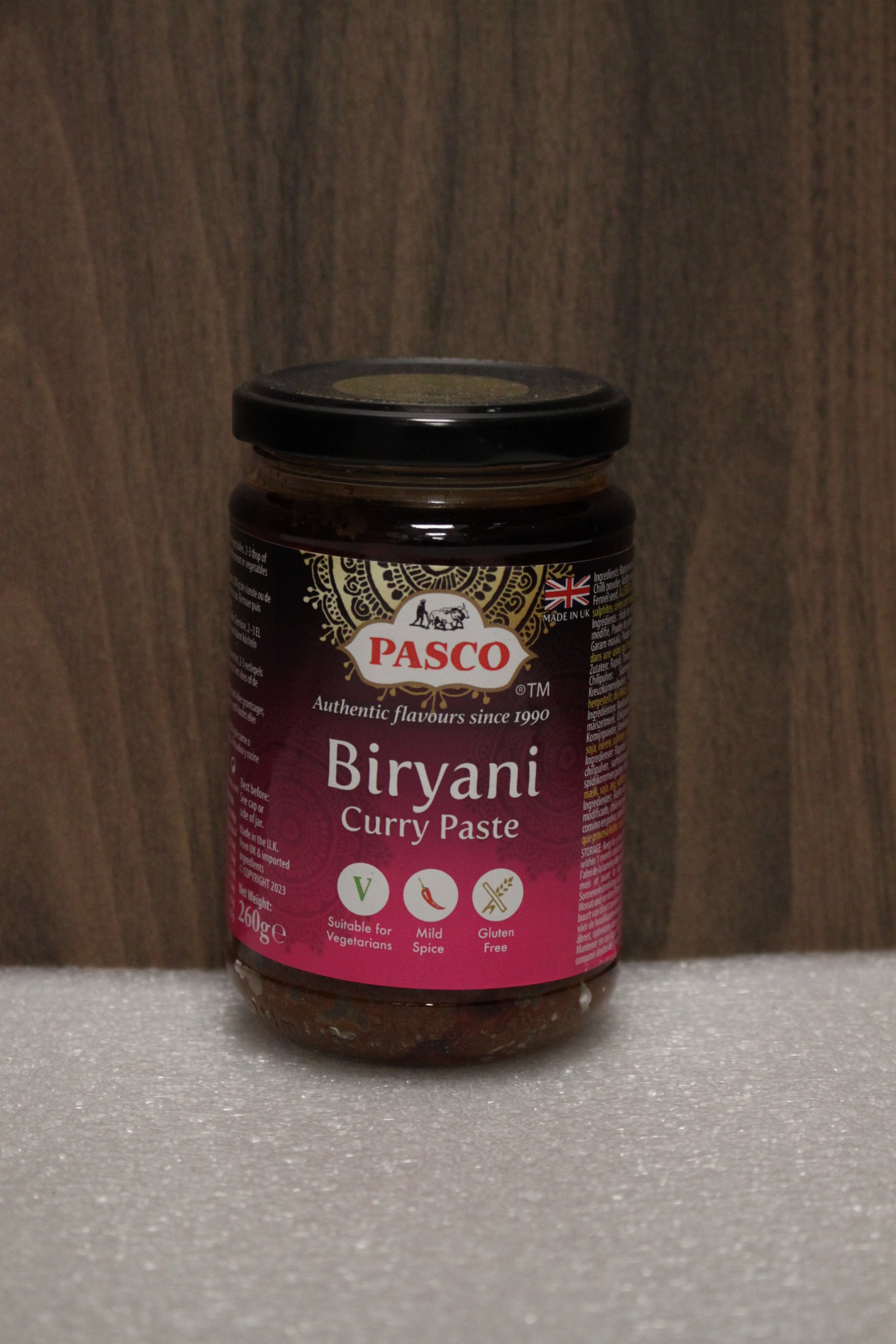 PASCO Biryani Würzpaste 260g