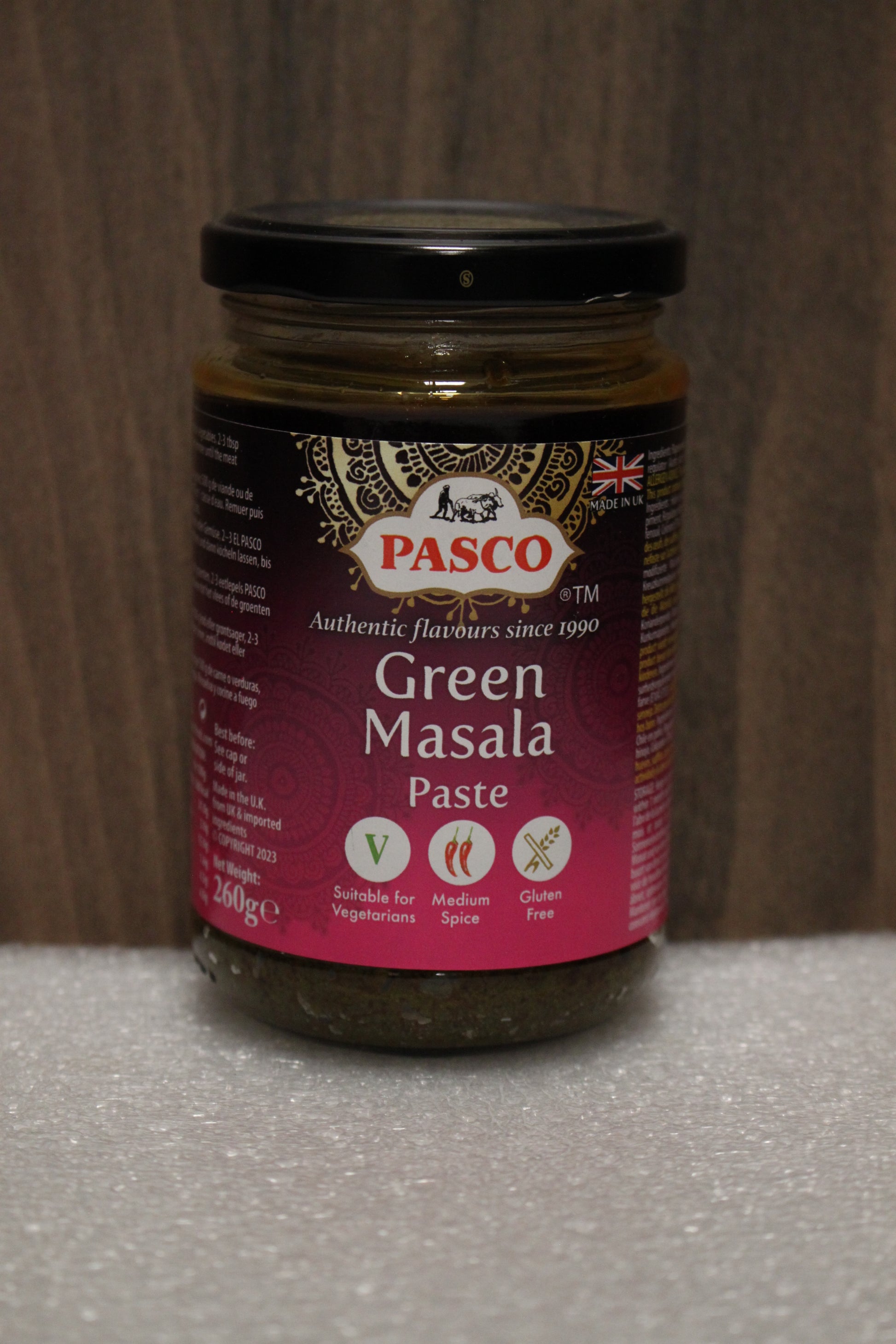 PASCO Grüne Masala Würzpaste 260g