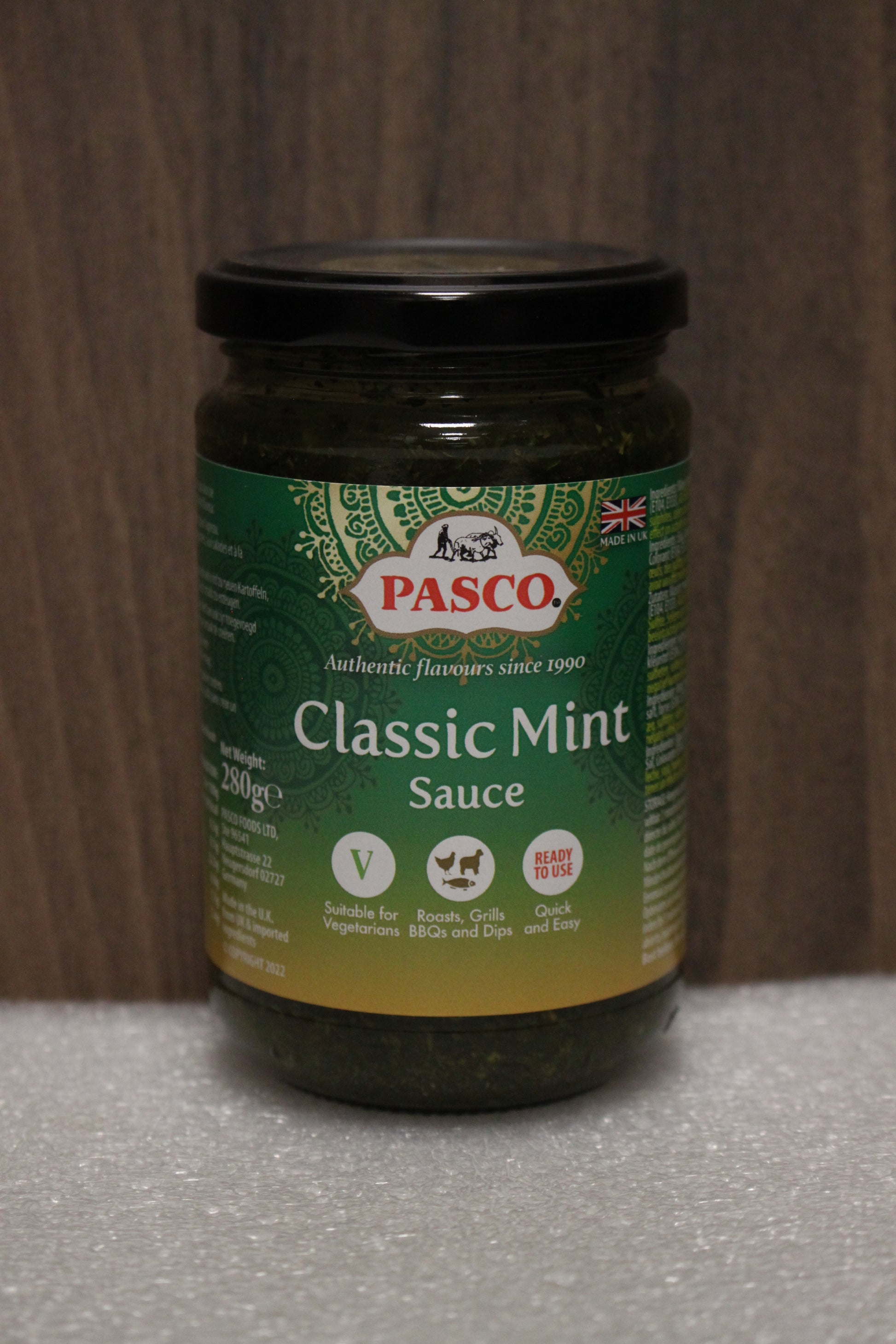 PASCO Klassische Pfefferminzsauce 280g