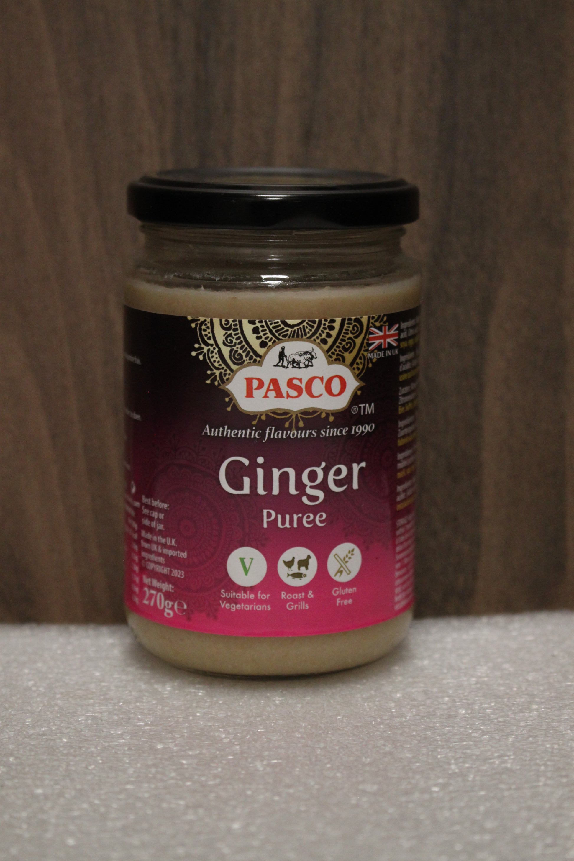PASCO Ingwerpüree 270g