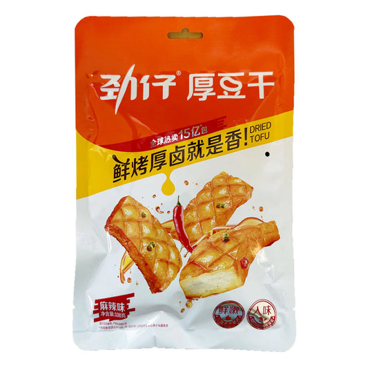 JINZAI Tofu-Snack Gebraten Scharf 108g - Panda-Panda Asia Shop by JEN