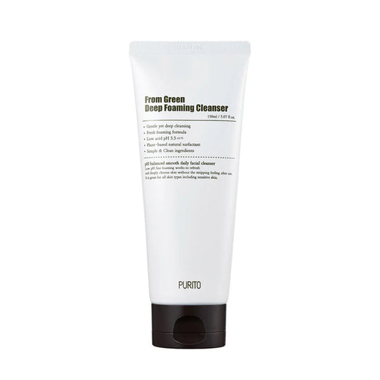 Purito From Green Deep Foaming Cleanser 130ml - Panda-Panda Asia Shop by JEN