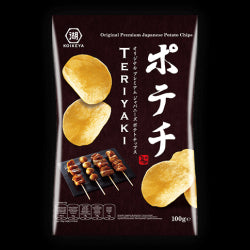 KOIKEYA KOIKEYA POTATO CHIPS TERIYAKI 100G - Panda-Panda Asia Shop by JEN