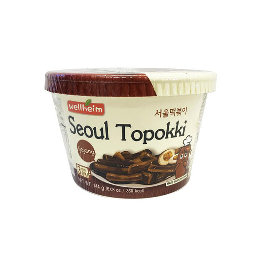 KR WELLHEIM KR Wellheim Seoul Topokki Jjajang 144g - Panda-Panda Asia Shop by JEN