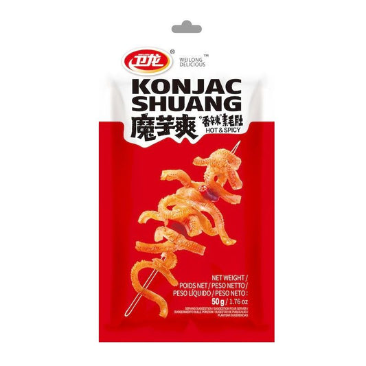 WEILONG Konjac Shuang Hot & Spicy 252g - Panda-Panda Asia Shop by JEN