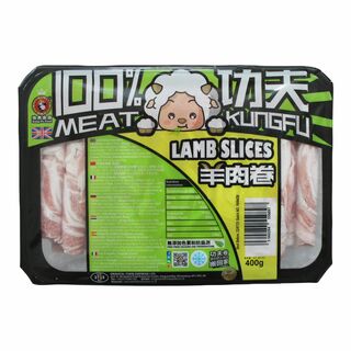 KUNG FU FOOD Lammfleischscheiben 400g - Panda-Panda Asia Shop by JEN