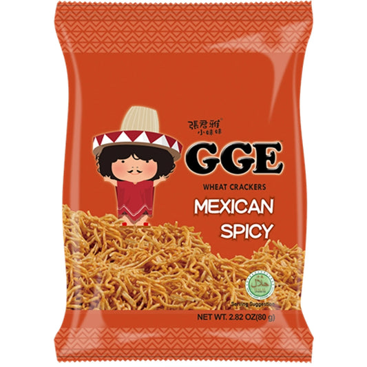 GGE TW GGE Wheat Crackers Mexican Spicy 80g - Panda-Panda Asia Shop by JEN