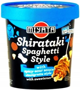 MIYATA Shirataki mit Vinaigrette Dressing Nudeln aus Konjakmehl 240g - Panda-Panda Asia Shop by JEN