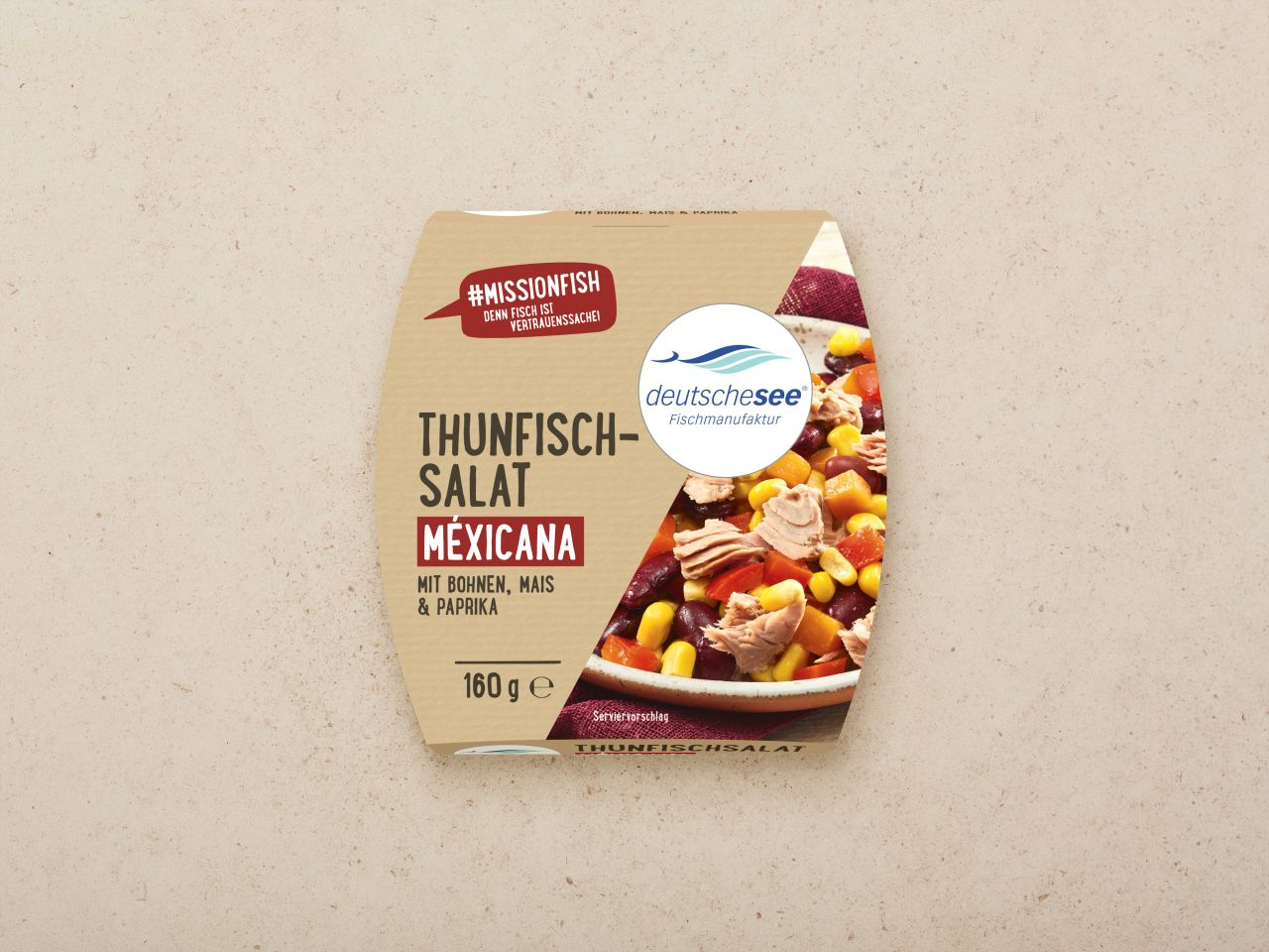 DEUTSCHE SEE Thunfischsalat Méxicana 160g - Panda-Panda Asia Shop by JEN