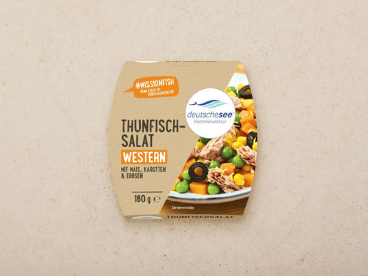 DEUTSCHE SEE Thunfischsalat Western 160g - Panda-Panda Asia Shop by JEN