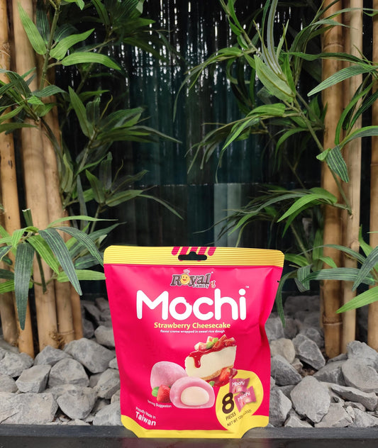 ROYAL FAMILY Mochi - Erdbeer-Käsekuchen 120g - Panda-Panda Asia Shop by JEN