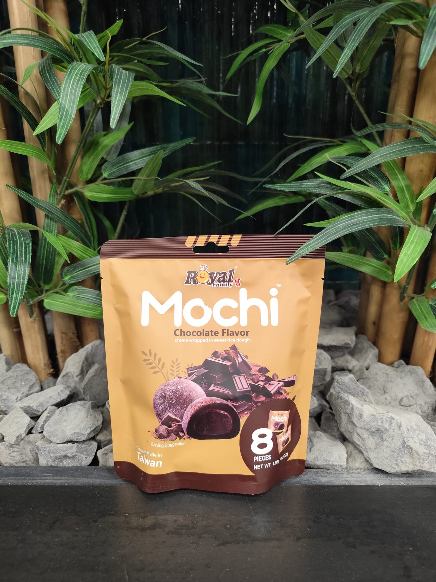 ROYAL FAMILY Mochi - Schokolade 120g - Panda-Panda Asia Shop by JEN