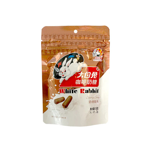 WHITE RABBIT Cremige Kaffee Süßigkeit 58g