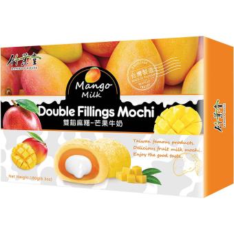 BAMBOO HOUSE Doppelt gefüllte Mochi Mango 180g - Panda-Panda Asia Shop by JEN