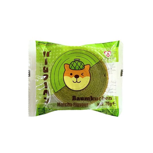 TOKIMEKI Baumkuchen Matcha Geschmack 70g - Panda-Panda Asia Shop by JEN