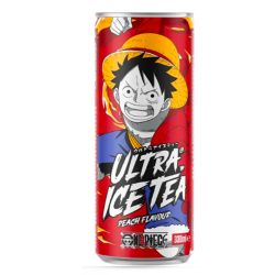 ULTRA ICE TEA Bio Eistee, One Piece, Luffy, Pfirsich 330ml - Panda-Panda Asia Shop by JEN