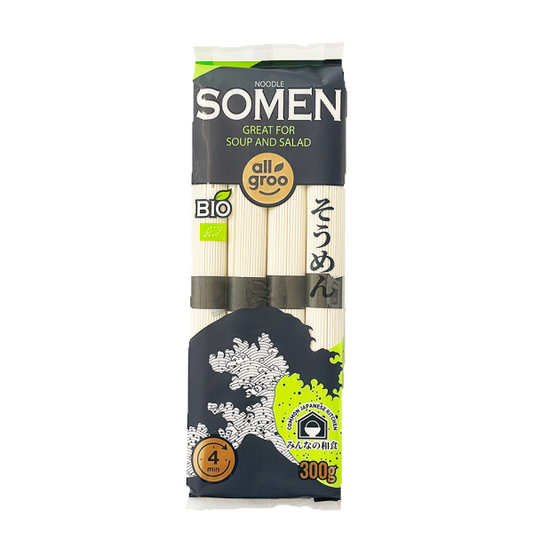 ALLGROO Bio Weizennudeln, Somen 300g - Panda-Panda Asia Shop by JEN