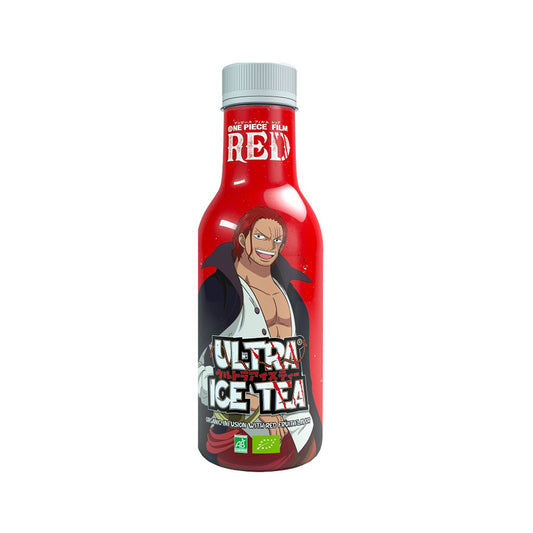 ULTRA ICE TEA Bio Eistee, One Piece, RED Shanks, Rote 500ml - Panda-Panda Asia Shop by JEN