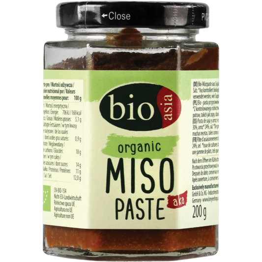 BIOASIA Bio Miso-Suppenpaste (Aka) 200g - Panda-Panda Asia Shop by JEN