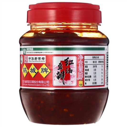JUAN CHENG Ackerbohnen-Soße mit Chili 500g - Panda-Panda Asia Shop by JEN