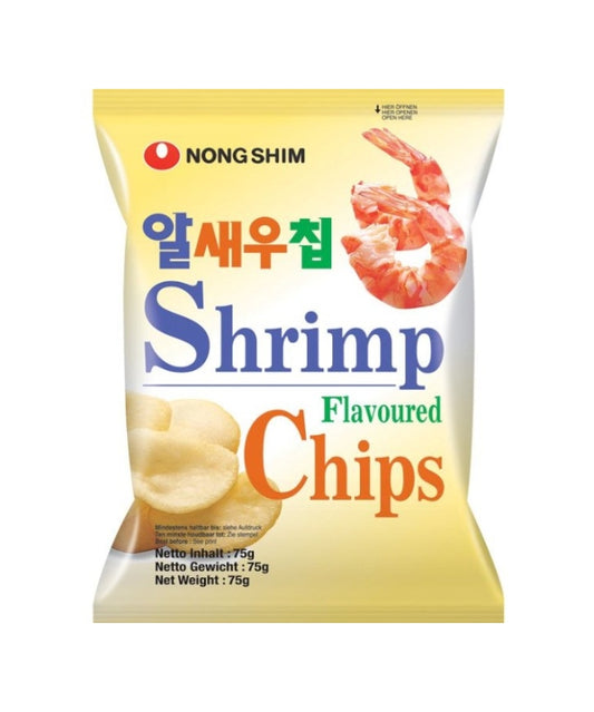 NONGSHIM Chips, Shrimps 75g - Panda-Panda Asia Shop by JEN