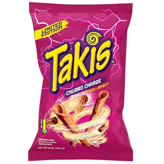 TAKIS Churro Charge Non - Spicy 280g - Panda-Panda Asia Shop by JEN