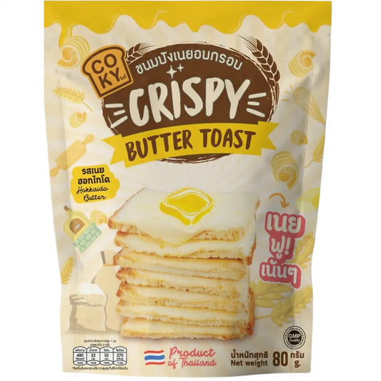 COKY Knuspriger Hokkaido Toast 80g - Panda-Panda Asia Shop by JEN