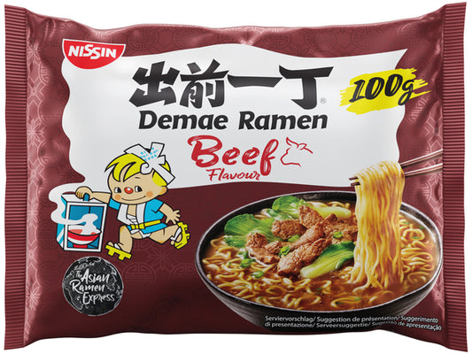 NISSIN Demae Ramen Beef 100g - Panda-Panda Asia Shop by JEN