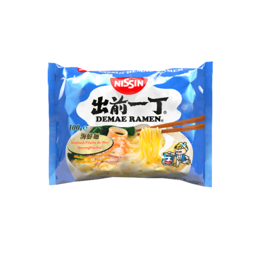 NISSIN Demae Ramen Seafood 100g - Panda-Panda Asia Shop by JEN