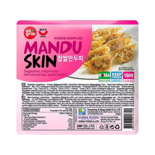 ALLGROO Dumplingteig (Misori) 150g - Panda-Panda Asia Shop by JEN